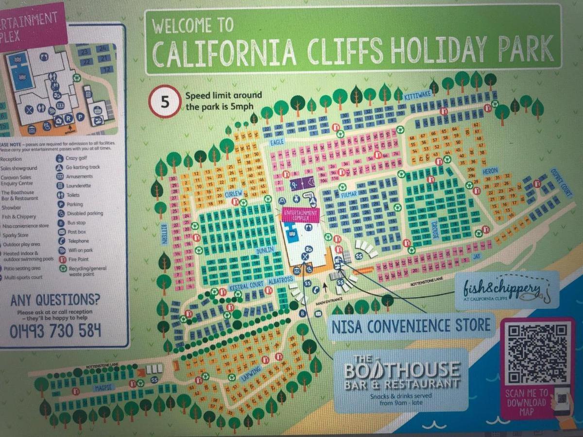 3 Bed ,Sleeps 8 Caravan California Cliffs Holiday Park Scratby Luaran gambar